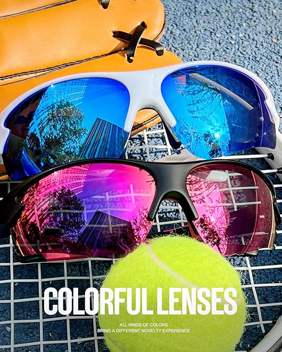 KALIYADI Sports Sunglasses for Men, Polarized Sun Glasses for Men Women Youth Baseball Softball with UV Protection - Image 7